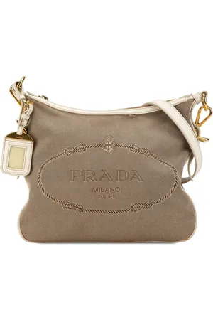 Prada Bandolera Canapa Logo 2010-2023