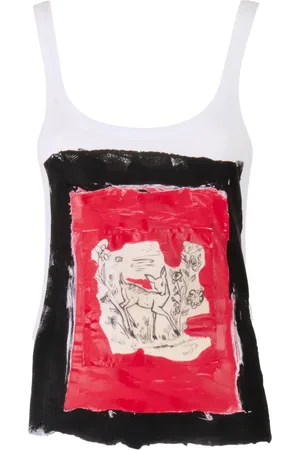 Marni Camiseta de tirantes de algodón