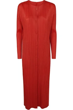 PLEATS PLEASE ISSEY MIYAKE Vestido midi Manteau