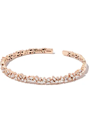Suzanne Kalan Pulsera en oro amarillo de 18kt con diamantes