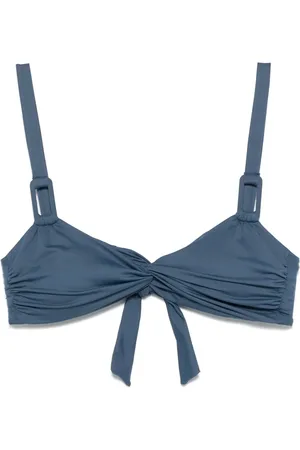 FISICO Top de bikini con diseño triangular