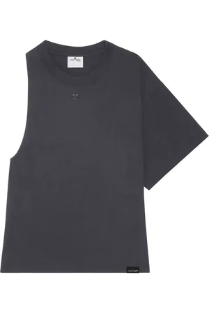 Courrèges Camiseta de una sola manga