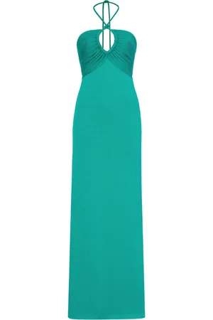 Proenza Schouler Vestido largo con cuello halter