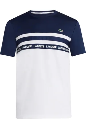 Lacoste Camiseta con ribete del logo