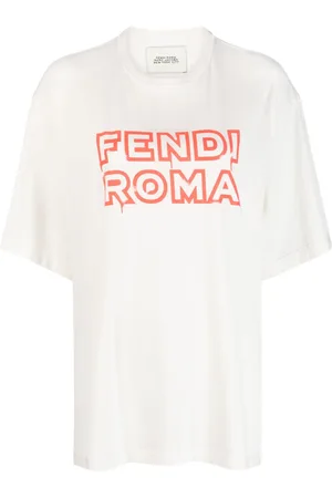 Fendi Camiseta con logo estampado