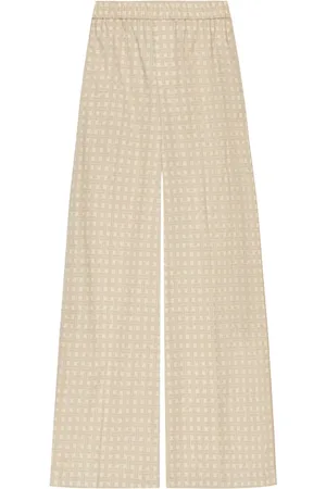 Kenzo Pantalones con motivo en jacquard