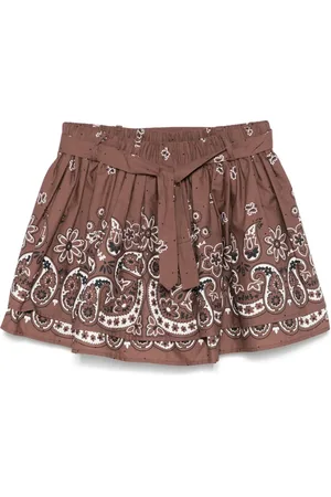 Maje Bermudas con estampado de bandana