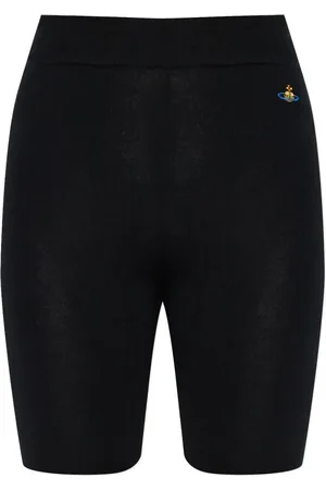 Vivienne Westwood Pantalones cortos con logo bordado