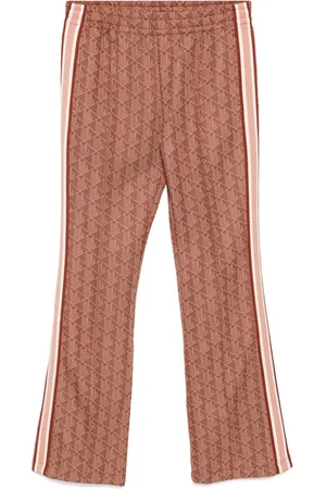 Lacoste Pantalones acampanados con monograma