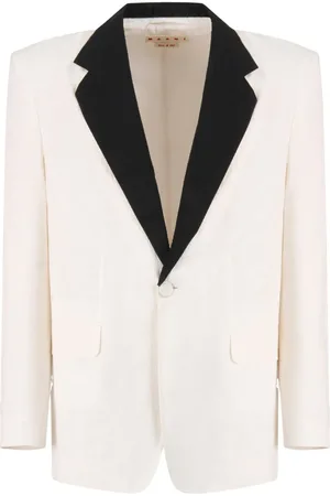 Marni Blazer con cuello en contraste