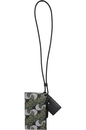 Ports V Tarjetero con estampado floral de cachemira