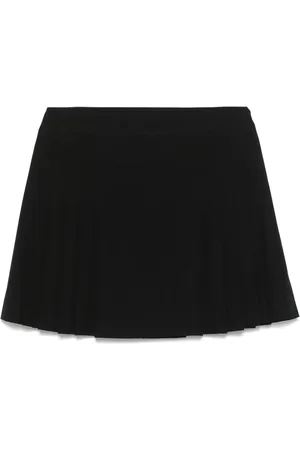 CHANEL Falda corta con pliegues 2000