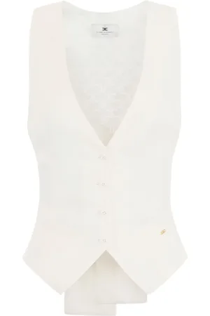Elisabetta Franchi Chaleco tipo gabardina