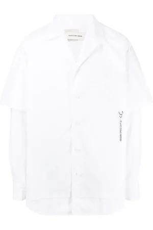 Feng Chen Wang Camisa con charm y logo