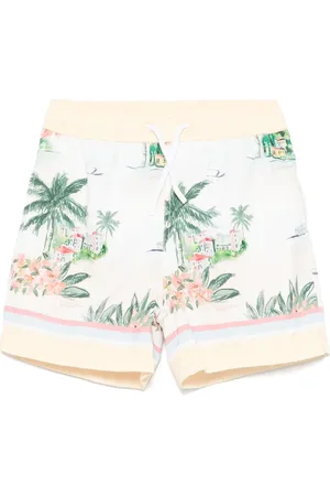 PATACHOU Bañador con paisaje estampado