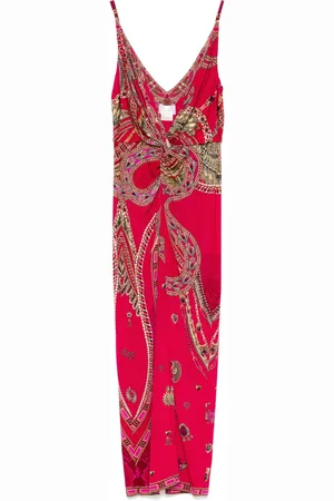 Camilla Vestido Kissed By A Cobra Strappy Twist Front