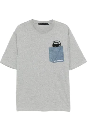 Karl Lagerfeld Camiseta con logo estampado