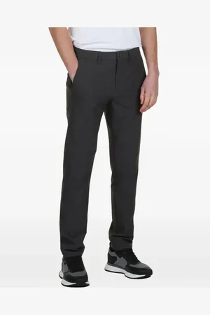HUGO BOSS Pantalones chinos con parche del logo