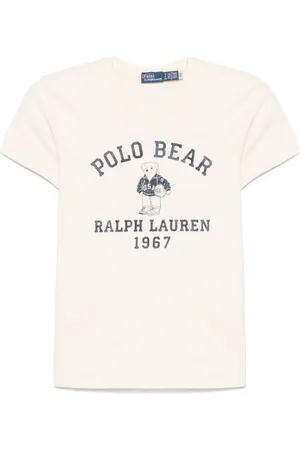 Ralph Lauren Camiseta Polo Bear de algodón