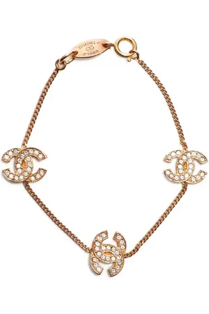 CHANEL Pulsera con logo CC 1954