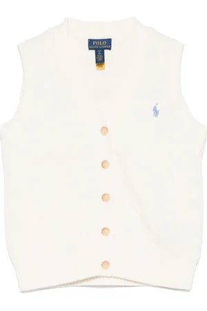 Ralph Lauren Chaleco de punto de ochos