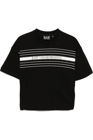 EA7 Camiseta con logo estampado