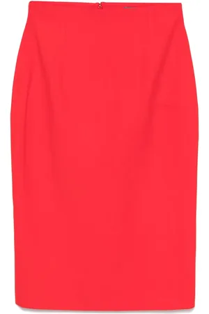 Alexander McQueen Falda de tubo 2000