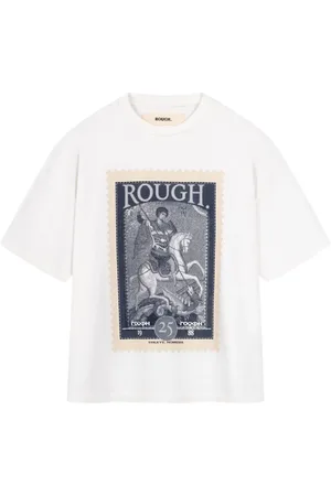 ROUGH. Camiseta con estampado gráfico