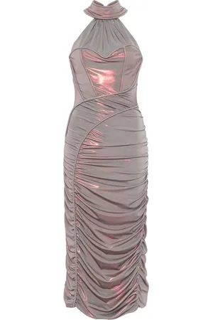 MITILIANE COUTURE Vestido midi drapeado