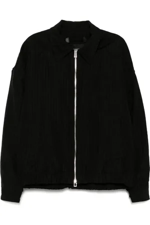 SONGZIO Chaqueta con rayas en el cuello