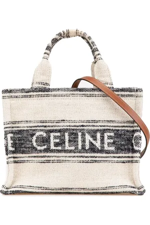 Céline Bolso satchel Cabas Thais pequeño de lona 2022