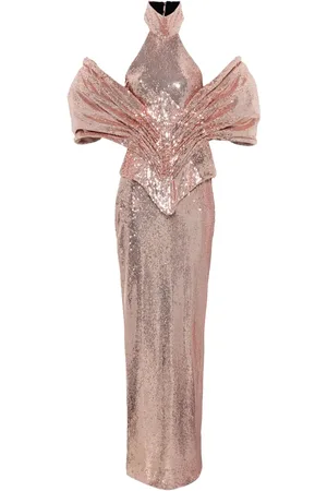 MITILIANE COUTURE Vestido largo con lentejuelas
