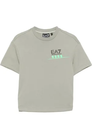 EA7 Camiseta con logo estampado