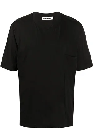 Jil Sander Camiseta con bolsillo de parche