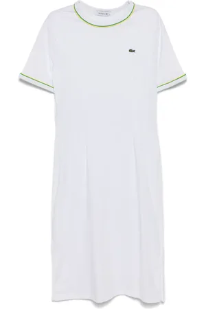 Lacoste Vestido midi de algodón