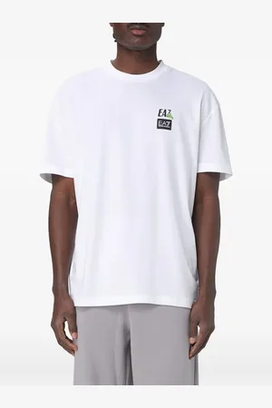 EA7 Camiseta de algodón
