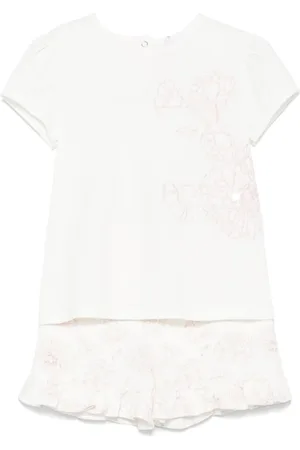 PATACHOU Set de pantalones cortos con motivo floral