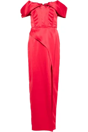 MITILIANE COUTURE Vestido largo estilo corsé