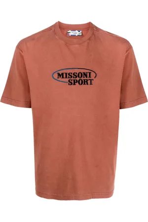 Missoni Camiseta con logo bordado