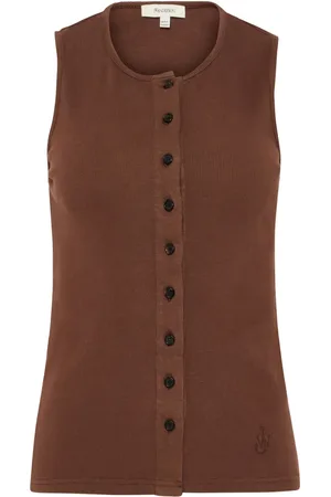 J.W.Anderson Top de canalé fino