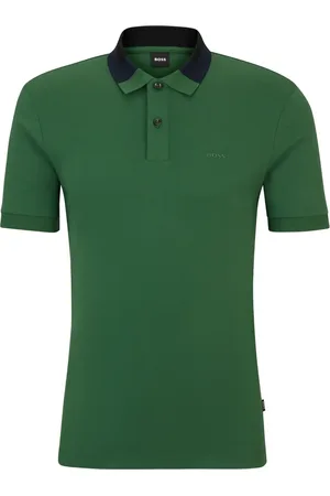 HUGO BOSS Polo con logo en relieve