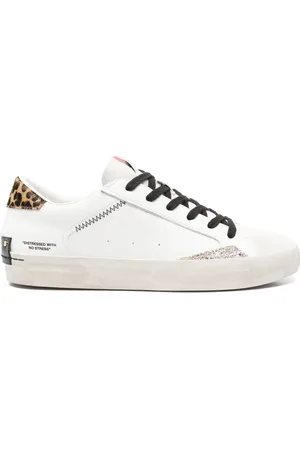 Crime london Zapatillas con efecto envejecido
