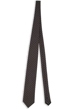 Tom Ford Corbata de seda con motivo de lunares