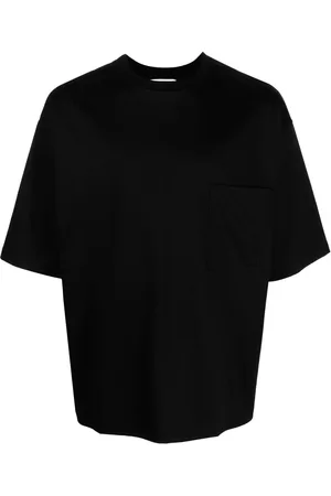 Lanvin Camiseta con cuello redondo y manga corta