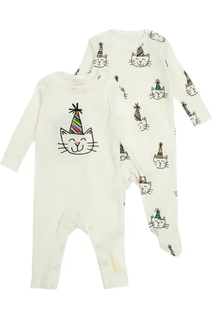 Stella McCartney Pack de dos pijamas de algodón