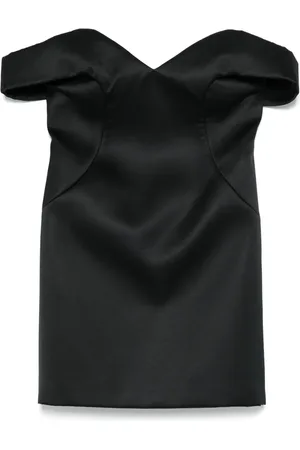 Nº21 Vestido corto de satén