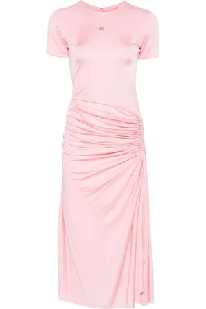 Givenchy Vestido midi drapeado