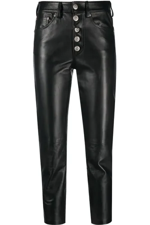 Dondup Pantalones capri de talle alto