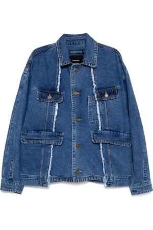 SONGZIO Chaqueta vaquera asimétrica