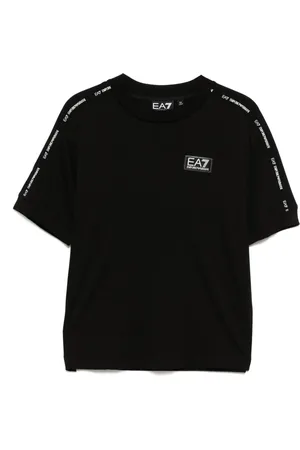 EA7 Camiseta con parche del logo